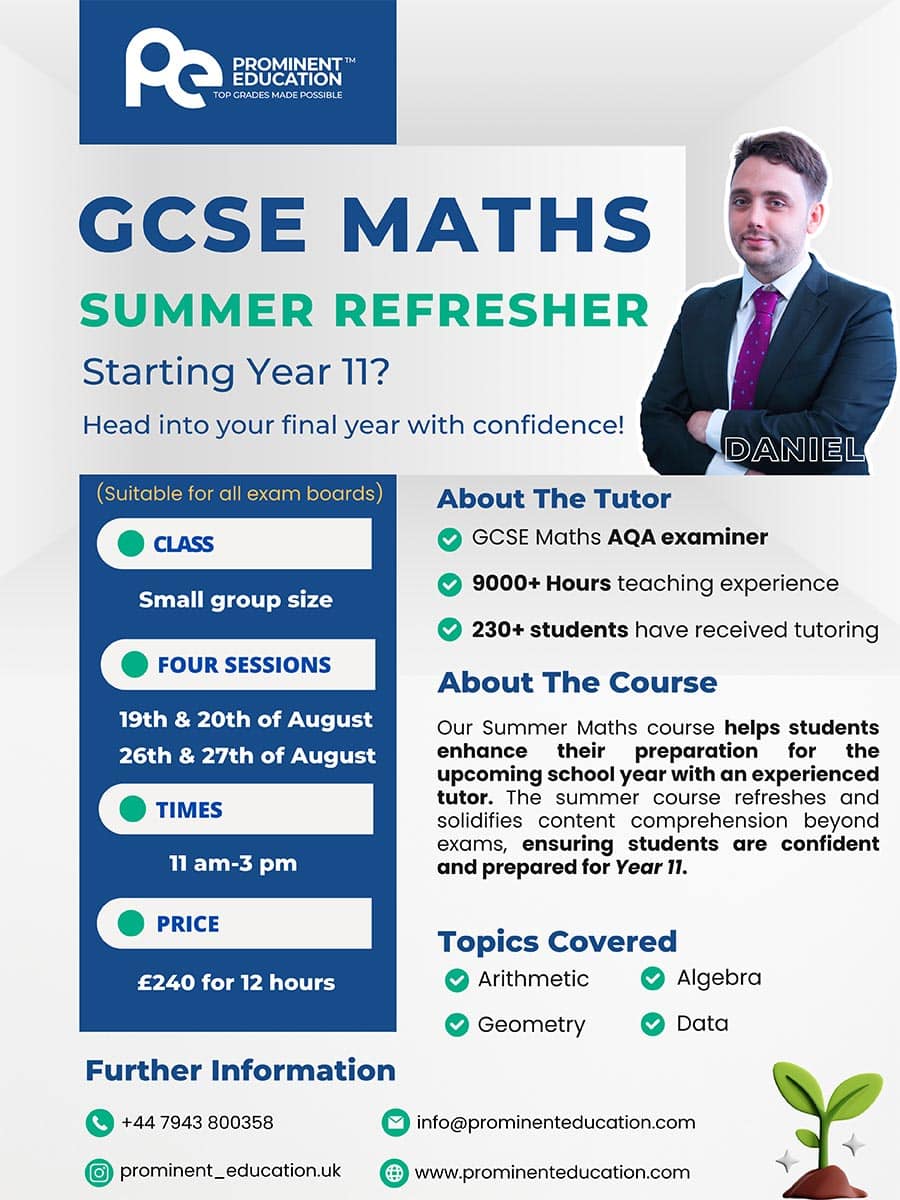 Summer course brochure